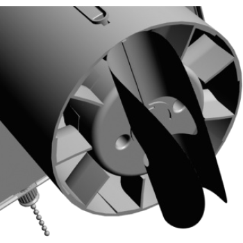 Spätná klapka plastová 100